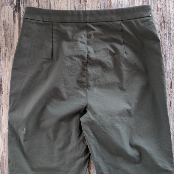 Kit And Ace Straight Leg Trouser Olive Women's 4 - Picture 8 of 9